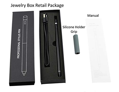 [Australia - AusPower] - Stylus Pen Pencil 1st Generation Gen Replacement Compatible For Apple iPad Pro 1st & 2nd iPad 6th & 7th iPad Mini 5th iPad Air 3rd Gen Generation and iOS Android Capacitive Tablet Touch Screen (Black) Black 