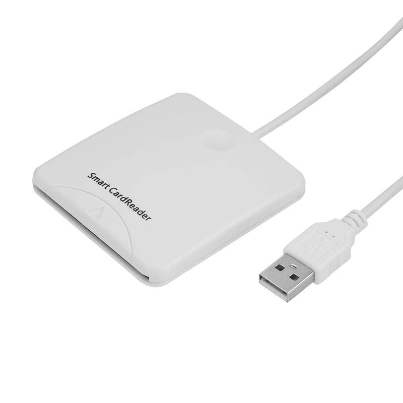 [Australia - AusPower] - USB Smart Chip Reader,Portable USB Credit Card Reader,Full Speed Smart IC Mobile Bank Credit Card Readers for Supports Windows 98/me/2000/xp/vista/Win7(32bit&64bit), Mac OS X, Linux or Above System 