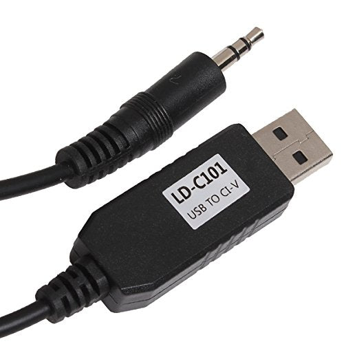 [Australia - AusPower] - BQLZR USB CI-V CAT Cable for CT-17 IC-275 IC-756Pro Shortwave Radio Works with Ct-17 Compatible Radios and Transceivers 