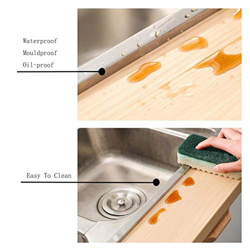 [Australia - AusPower] - Caulk Strip Waterproof Self Adhesive Caulk Tape for Bathtub Toilet Kitchen (1.97in×16.4ft) 1.97 Inch Width x 16.4 Feet Length 