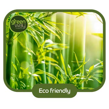 [Australia - AusPower] - Greenway Towels - Bamboo Paper Towels - Reusable - Eco Friendly Products - Designed in USA - Washable Cloth - Heavy Duty - Environmentally Friendly Napkins - Tree Free Bamboo Paper Towels 