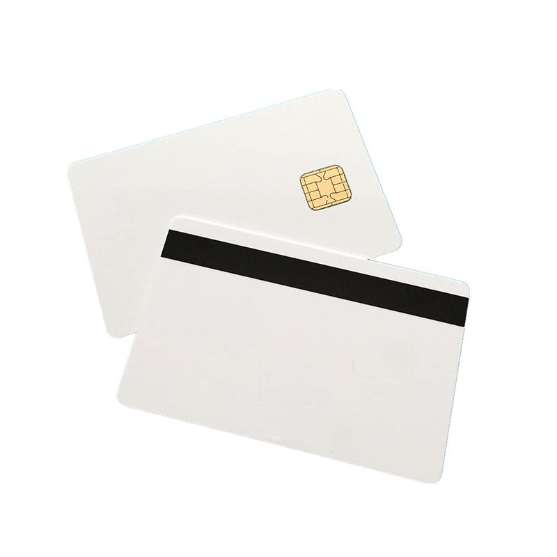 [Australia - AusPower] - UNFUSED J2A040 40k EEPROM with 2 Track Hi CO Magstripe Compatible JCOP21 36K Java JCOP Based Smart Card with SDK Kit 5 Pcs White 