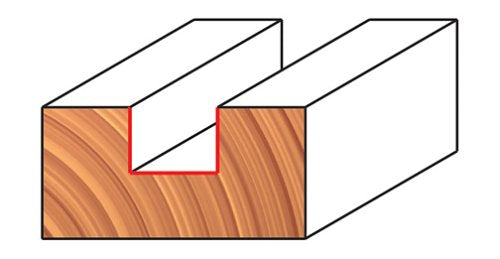 [Australia - AusPower] - Freud 75-108 1/2-Inch Diameter 2-Flute Up Spiral Router Bit with 1/2-Inch Shank 