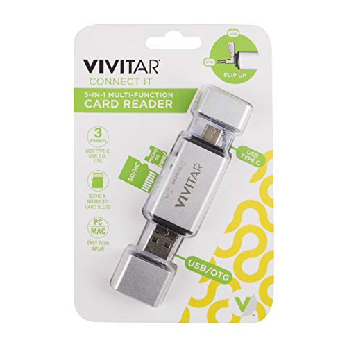 [Australia - AusPower] - Vivitar VIV-RW-7101 5-1 Multi Function Card Reader 