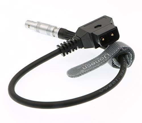 [Australia - AusPower] - Uonecn Power Cable for Z Cam E2 Blackmagic Pocket Cinema Camera 4 Pin FFA 0S 304 to D Tap 