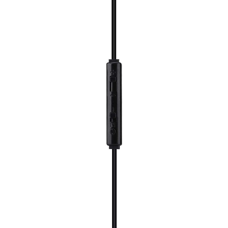[Australia - AusPower] - V BESTLIFE Anti-Radiation in-Ear Headsets Air Tube Security Earpiece with Mic 3.5 mm Plug for Mobile Phone (Black) 