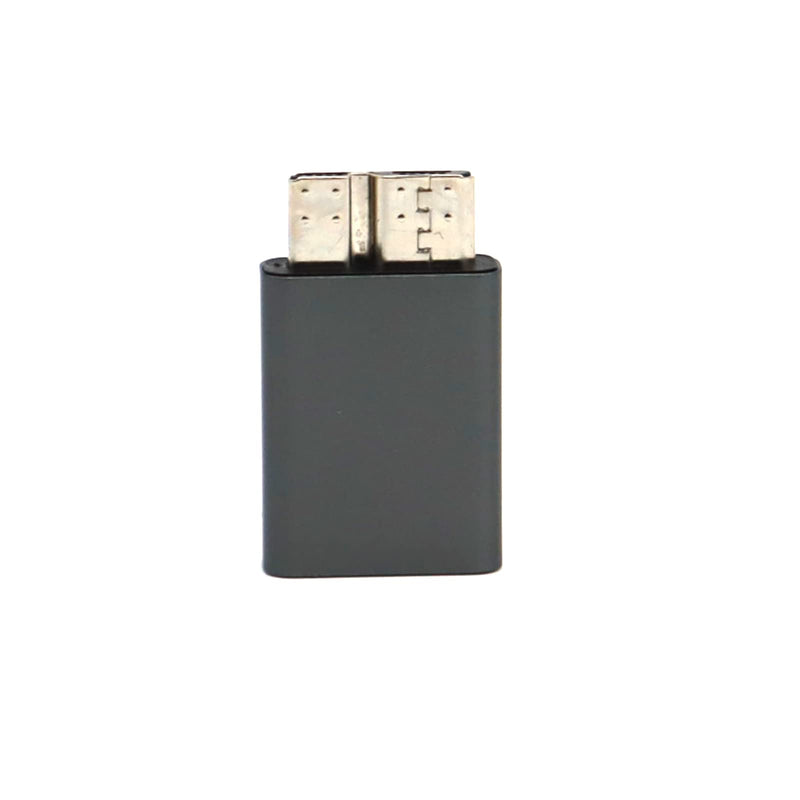 [Australia - AusPower] - LOKEKE USB 3.1 Type C to Micro B USB 3.0 Adapter, USB 3.1 C Female to USB 3.0 Micro B Male Adapter Converter for Hard Drive Laptop Phone Camera 