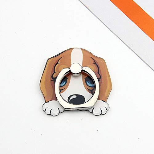 [Australia - AusPower] - 4-Pcs Phone Ring Holder Stand, Cute Animal Dogs Ring Stand Mount 360 Rotation Finger Ring Grip Kickstand for Cellphones and Tablets (Dogs Ring) 