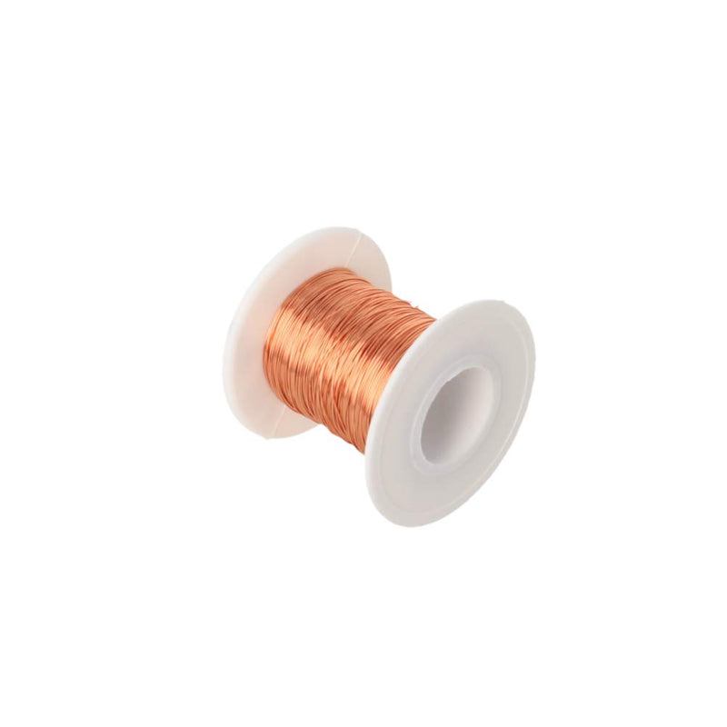 [Australia - AusPower] - Fielect 0.33mm Inner Dia Magnet Wire Enameled Copper Wire Winding Coil 164Ft Length QA-1-155 2UEW Model Widely Used for A Variety of Motors,1Pcs 0.33mm Inner Dia 164Ft 