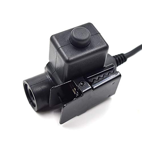 [Australia - AusPower] - Fumei Z Tactical U94 PTT Adapter Cable for Military Standard Version Plug Headset Compatible with Baofeng UV-9R BF-9700 Walkie Talkie 