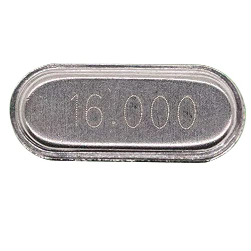 [Australia - AusPower] - risingsaplings 10pcs Quartz Crystal Oscillator 2 Pins 49S HC-49S DIP Replacements (16 MHz) 16 MHz 