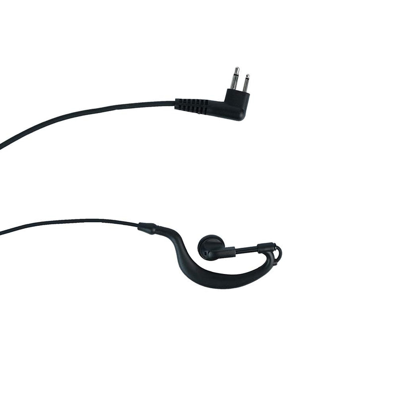 [Australia - AusPower] - Caroo G Shape Earpiece Headset with PTT Mic for Motorola Talkabout Cp200 Rdm2070d Cp185 cls1410 cls1110 Walkie Talkies Two Way Radio 2 pin 