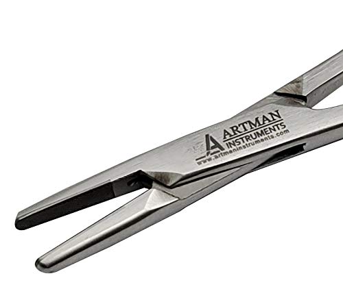 [Australia - AusPower] - Mayo Hegar Needle Holder 6" Surgical Needle Driver with Tungsten Carbide Inserts by ARTMAN INSTRUMENTS 6 Inches 
