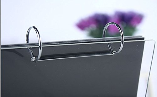[Australia - AusPower] - Clear Slant Back Acrylic Sign Holder,Frames Desktop Display Holder"L" Type with Vertical Stand Menu Holders,Photo Clip 13 Shows 26 Photos Photography Studio/Album Horizontal 4x6" 
