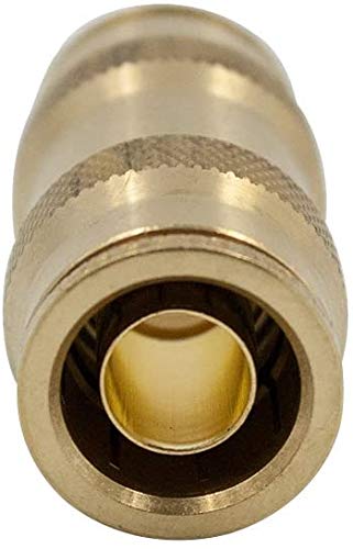 [Australia - AusPower] - Legines DOT Brass Push in Fitting Air Brake Union 1/2" Tube OD (Pack of 2) 