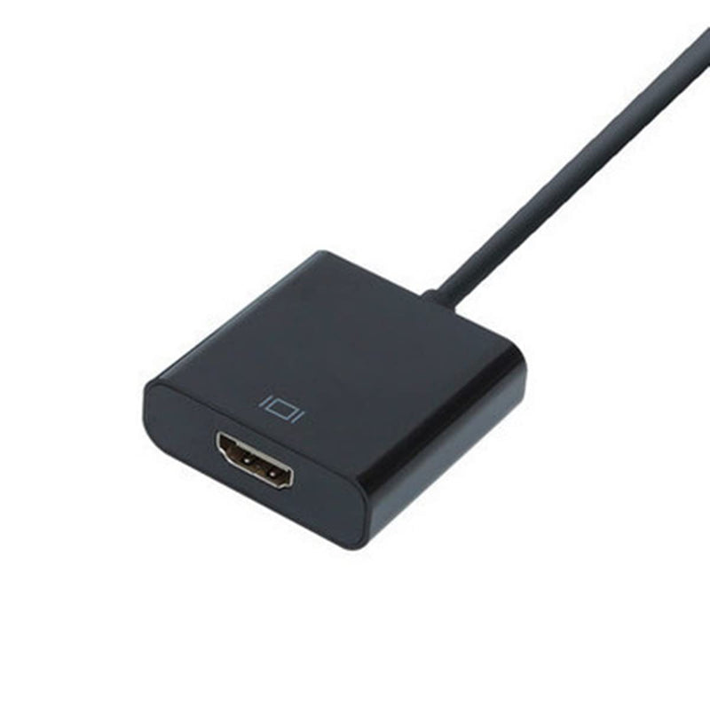 [Australia - AusPower] - DP to HDMI Adapter, Gold-Plated DisplayPort Male to HDMI Female Converter 60Hz Compaitible with PC Laptop Dell HP Monitor HDTV Projector and More Passive DPTOHDMI 