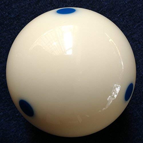 [Australia - AusPower] - Loto AAA-Grade PRO Cup Standard Pool-Billiard Cue Ball with 6 Dots (2-1/4'', 6 oz) 