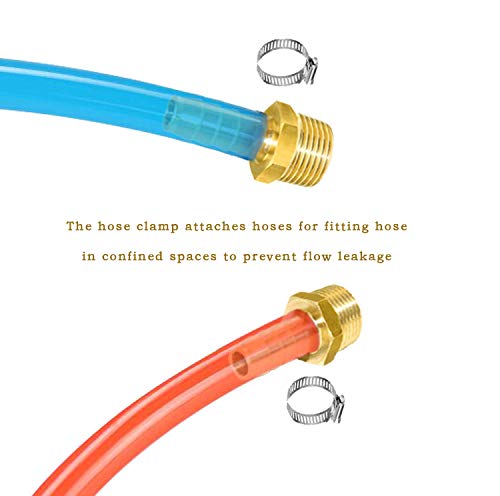 [Australia - AusPower] - Joywayus Brass Barb Fitting 3/8" Hose ID x 3/8" Male NPT Water/Fuel/Air(Pack of 5) 3/8"Barb x 3/8"NPT Male 5PCS 