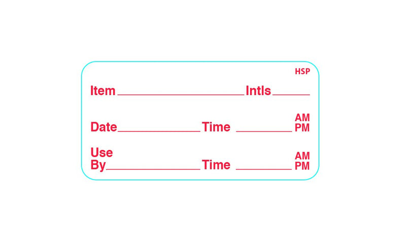 [Australia - AusPower] - Dissolvable Food Storage Labels for Home and Restaurant Use - Dissolves in Water in 30 Seconds - No Adhesive Residue - Perfect for Glass, Metal, Plastic Containers - 1x2 inch Size 500 Labels per roll 