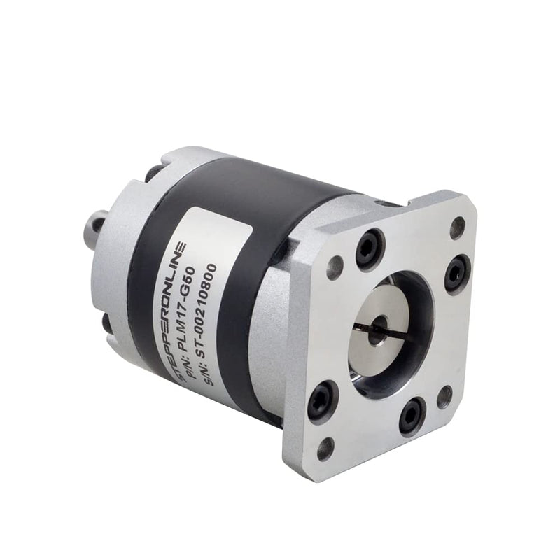 [Australia - AusPower] - STEPPERONLINE PLM Series Planetary Gearbox Gear Ratio 50:1 Backlash 50 arc-min for 9.5mm Short Shaft Length Nema 17 Stepper Motor 