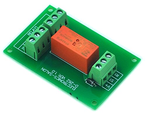 [Australia - AusPower] - ELECTRONICS-SALON Passive Bistable/Latching DPDT 8 Amp Power Relay Module, 12V Version, RT424F12 