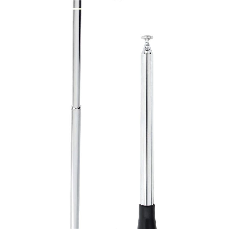 [Australia - AusPower] - HYS 27Mhz Antenna 9-Inch to 51-inch Telescopic/Rod HT Antennas for CB Handheld/Portable Radio with BNC Connector Compatible with Cobra Midland Uniden Anytone CB Radio 