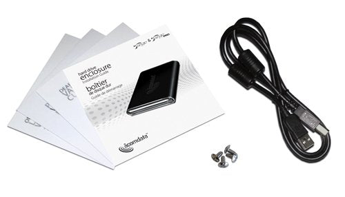 [Australia - AusPower] - Acomdata 2.5" Tango USB/eSATA Hard Drive Enclosure Kit, Obsidian Black (TNGXXXUSE-BLK) 