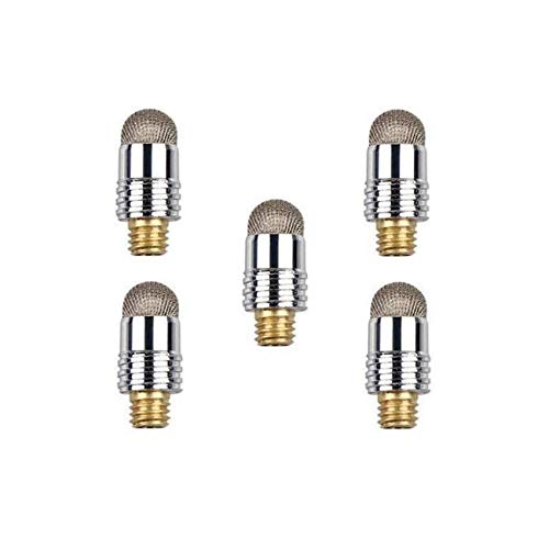 [Australia - AusPower] - Pack of 5 Replacement Fiber Mesh Tips for ARYKX Capacitive Stylus Pen Spare Extra Tip 