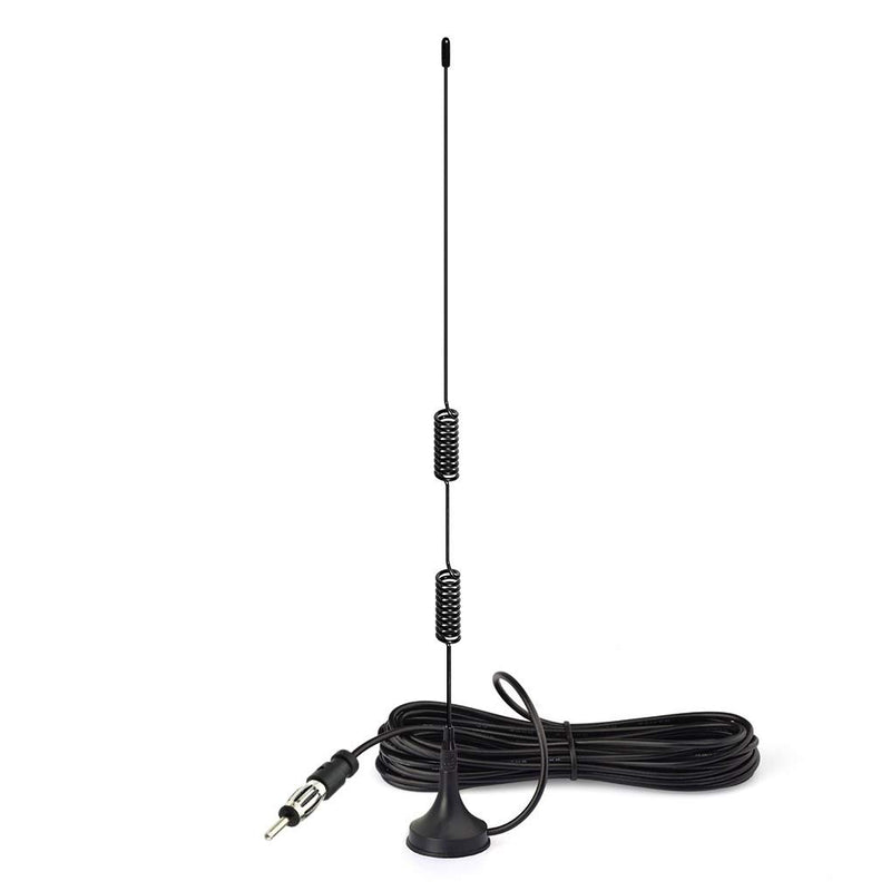 [Australia - AusPower] - Bingfu Universal Car Radio Antenna Car Magnetic Base Antenna Car Stereo Antenna Aerial for Vehicle Truck SUV Truck RV Marine Boat Car Stereo Audio HD Radio Android Head Unit CD Media Receiver Player Vertical Antenna 