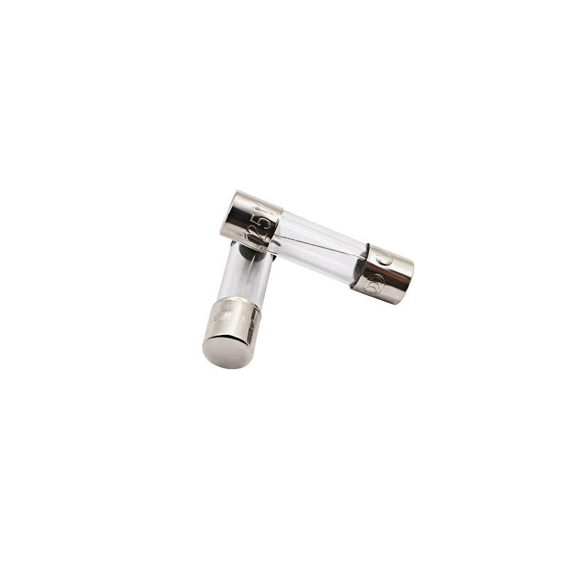 [Australia - AusPower] - SIXQJZML 10 Pack F5AL Fast-Blow Fuse 5A 5amp 125V Glass Fuses 0.2 x 0.78 Inch / 5 x 20 mm (125Volt) (F5A) 