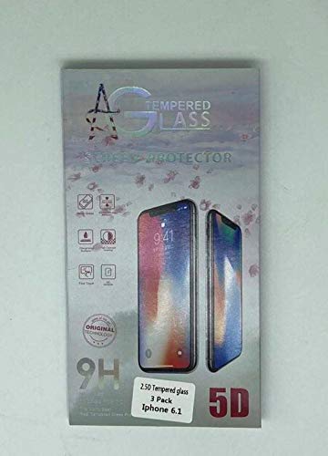 [Australia - AusPower] - 3 Pack Screen Protector for IPhone 11 & XR - 6.1 Tempered Glass Screen Protector - 4h Hardness Phone Screen Protector Tempered Glass (iPhone 11 and iPhone XR) Iphone 11 and Iphone XR 