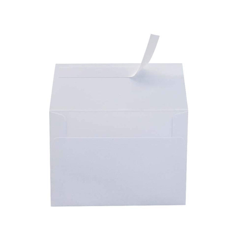 [Australia - AusPower] - 100 Pack White A1 Envelopes -Quick Self Seal - 3.5 x 5 Envelopes, A1 (5.125 x 3.625 Inches) A1 (5.125 x 3.625 Inches) 