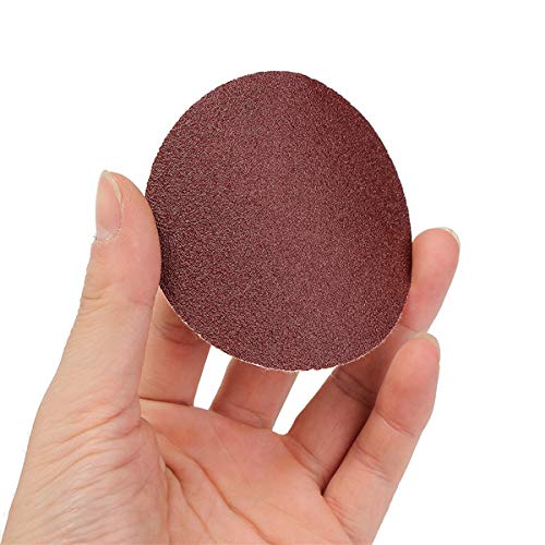 [Australia - AusPower] - 200PCS 3 inch Sanding Discs Hook Loop, VÉZAAR Orbital Sander Pad Headlight Restorations Sandpaper Backing Aluminum Oxide 80 100 180 240 600 800 1000 1200 2000 3000 Grit Assortments 