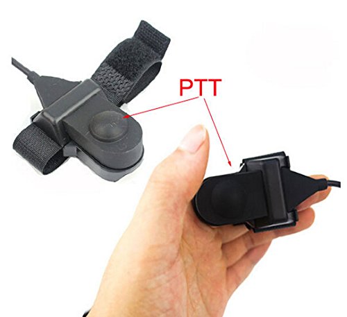 [Australia - AusPower] - 2 Pin Open/Half Face Motorcycle Bike Helmet Earpiece Headset Mic Compatible with Baofeng Radio BF-F8HP BF-F9 UV-82 UV-82HP UV-82C UV-5R UV-5R+ UV-5RA UV-5RE Kenwood Wouxun Two-Way Radio 