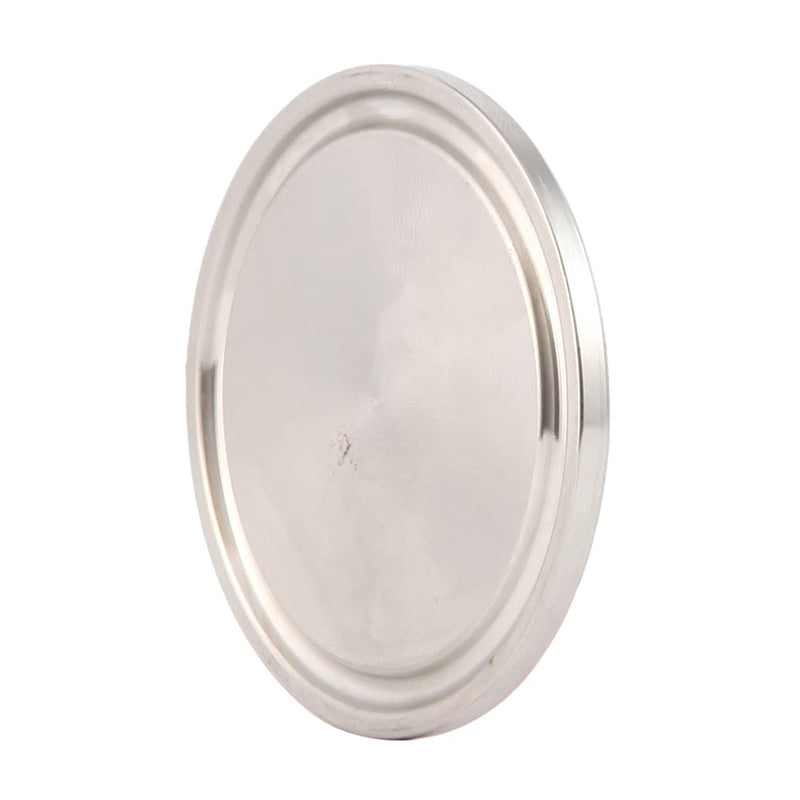 [Australia - AusPower] - Metaland 1.5" Tri Clamp End Cap Stainless Steel Sanitary Plug for 50.5mm OD Tri Clamp Clover (Pack of 2) 1.5" Tri Clamp (Ferrule OD 50.5mm) 