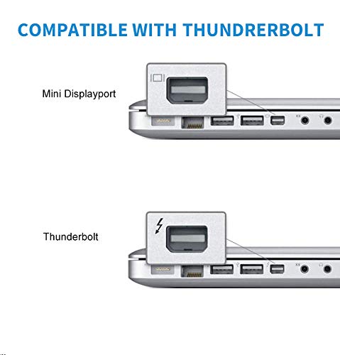 [Australia - AusPower] - Mini DisplayPort to HDMI DVI VGA Adapter,Microsoft Surface Pro 6 5 4 3 Video Display Converter,Thunderbolt to HDMI VGA DVI Adaptor for Mini DP Mac,MacBook Pro,Air,MS Surface Book to Projector,Monitor 