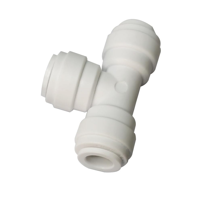 [Australia - AusPower] - YZMSZ 10pcs 5/16 inch water line Quick Connect Push In to Connect Fitting +16ft tubing for RO Water Filter System. (Ball Valve + Tee + Elbow + Straight + Reducing+ PE tubing) 