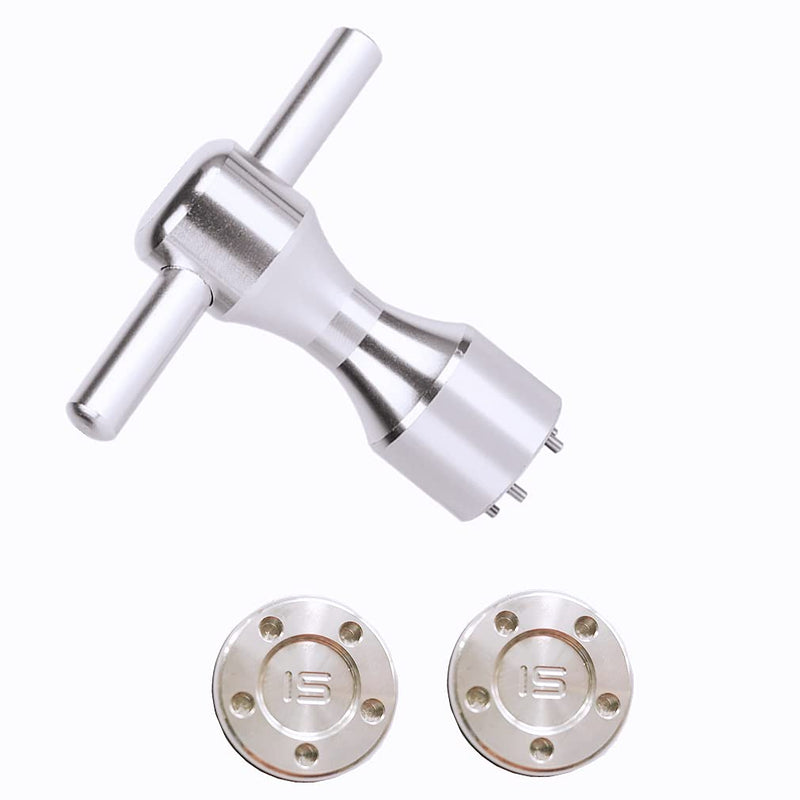[Australia - AusPower] - ROYMADE Golf Putter Weights 2pcs 5g/10g/15g/20g/25g/30g/35g/40g with Wrench Kit Set Compatible with Titleist Scotty Cameron Putter Golf Accessory 