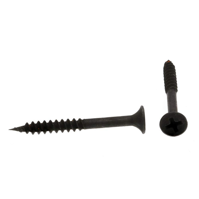 [Australia - AusPower] - Prime-Line 9038073 Drywall Screws, Bugle Head, Phillips Drive, 7 X 1-1/2 in, Black Phosphate Coated Steel, 75-Pack 