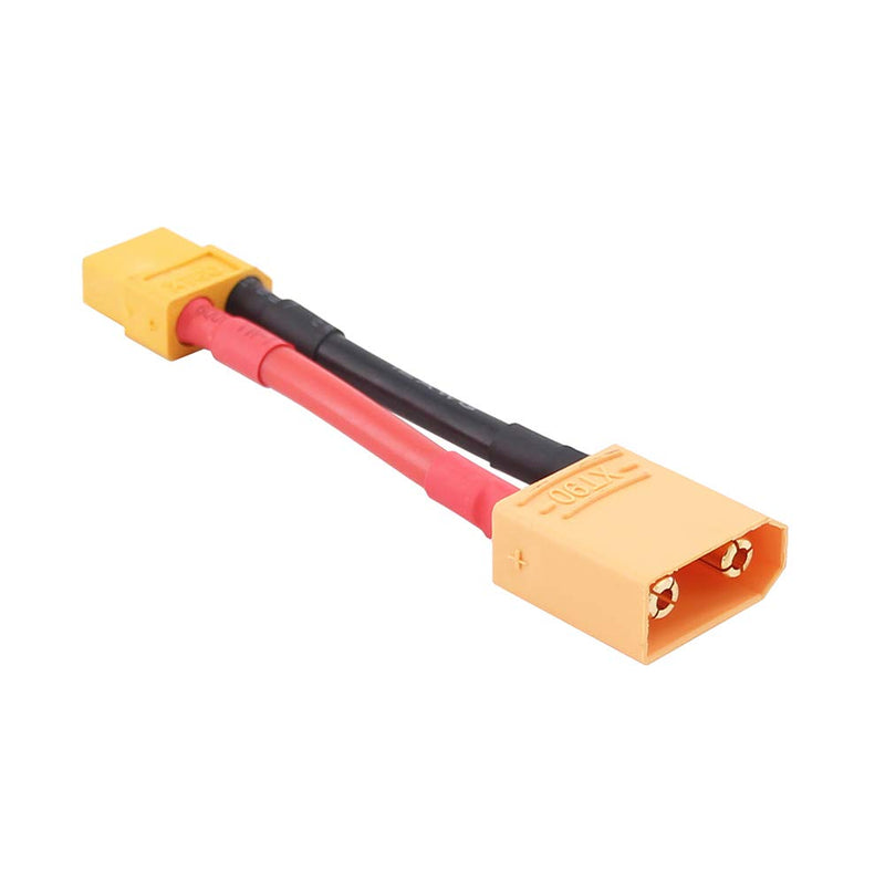 [Australia - AusPower] - OliRC 3pcs XT90 Male to XT60 Female RC Connector Converter Adapter with 12awg 5cm Wire(C86-3) 
