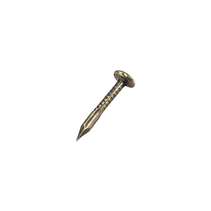 [Australia - AusPower] - uxcell Small Tiny Hardware Nails Carbon Steel 1X10mm(DXL) for DIY Decorative Wooden Boxes Accessories Bronze Tone 300pcs 