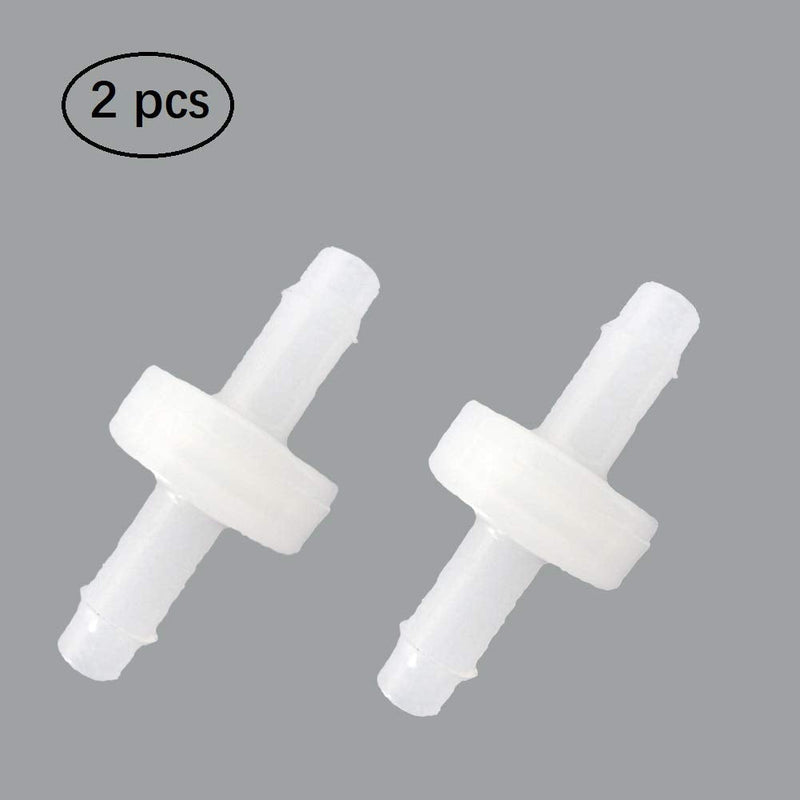 [Australia - AusPower] - BBTUS 1/4" 6mm PVDF Ozone resistance one-way check valve, plastic water stops check valve, plastic micro diaphragm check valve 