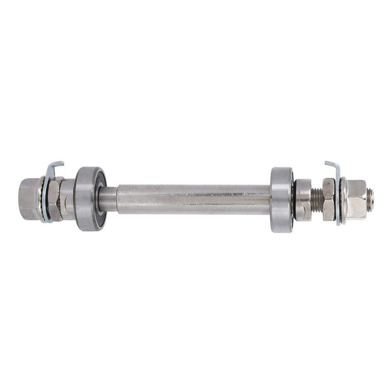 [Australia - AusPower] - ycle Wheel Axle,Durable Metal ycle Wheel Hub Axle Front Rear Solid Shaft Lever Bike Repair Tool(Rear) 