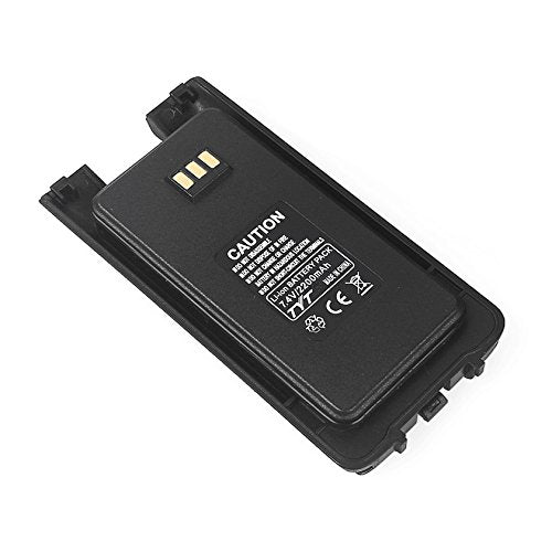[Australia - AusPower] - TYT Battery Pack 7.4V 2200mAh Compatible with MD-390 and Upgraded GPS MD-390 DMR Waterproof Digital Radio, Black 
