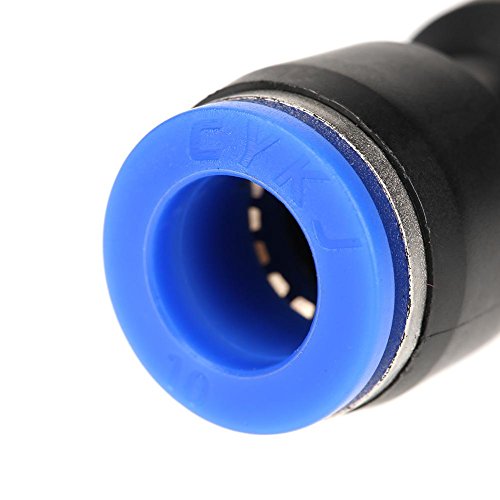 [Australia - AusPower] - 30PCS Straight Push Connectors, 6/8/10 mm Quick Release Pneumatic Connectors Air Line Fittings for 1/4 5/16 3/8 Tube 