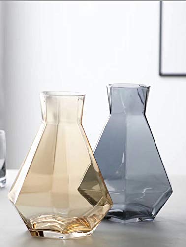 [Australia - AusPower] - Drink In Style, Sit Down Relax And Enjoy Your Drink, Our Hexagon Glass Pitcher Surly Will Add A Warm Atmosphere To The Whole Family To Choose Your Beverage, 43 Oz (1270 Ml) Wine Decatur, Sangria, Beer Clear 