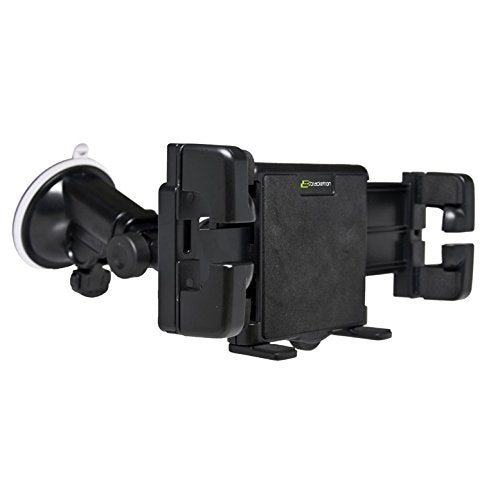 [Australia - AusPower] - Bracketron Pro-Mount XL Windshield Mount for cars or trucks works with large GPS devices and tablets Garmin Nuvi TomTom Via Go Magellan DashCam Navigator Smartphones BT1-514-1 , Black 