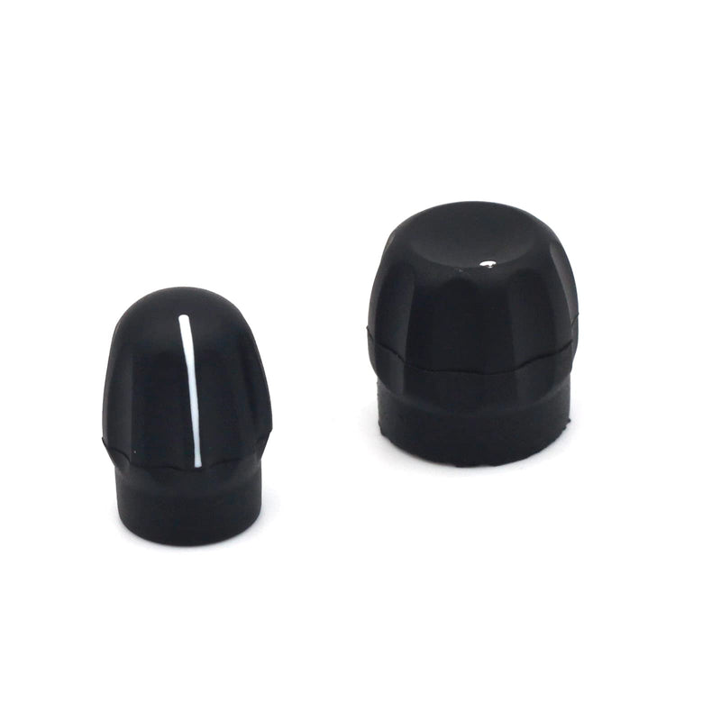 [Australia - AusPower] - Kymate Two Way Radio Volume and Channel Knob Button Cap for Motorola CP200 CP200D CP040 Pro5150 GP380 HT1250 CP150 CP180 EP450 DEP450 EX500 Walkie Talkie Replacement Accessories 2pair, KB-GP328 