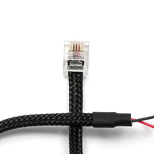 [Australia - AusPower] - Radar Mount RJ11 Mirror Wire Radar Detector Hardwire Power Cord for Uniden DFR Series (3005201U) 