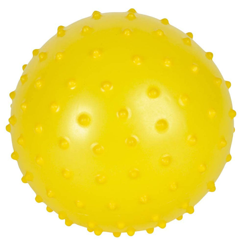 [Australia - AusPower] - Knobby Balls - (Pack of 6) Bulk 7 Inch Sensory Balls and Spiky Massage Stress Balls, with Pump, Fun Bouncy Ball Party Favors, Stocking Stuffers for Kids, Toddlers by Bedwina 